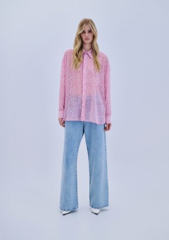 COMBOS 0070 SHIRT HEARTS PINK