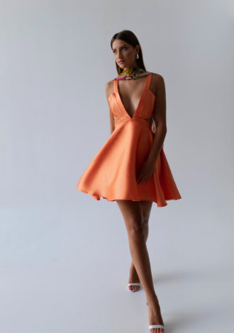 ALENA MINI DRESS ORANGE