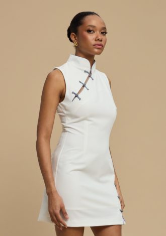 THALIA DRESS WHITE