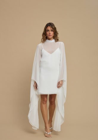 ALMEA DRESS WHITE