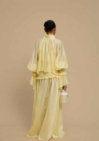 IRIS DRESS YELLOW
