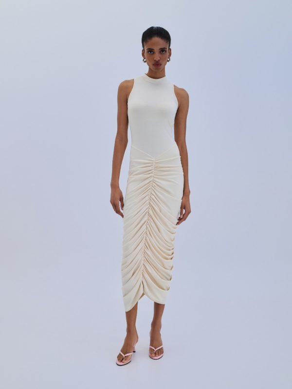 COMBOS 0087 DRESS MAXI GATHER