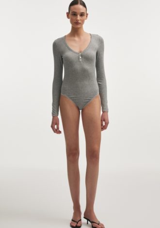 ANASA BODYSUIT GREY