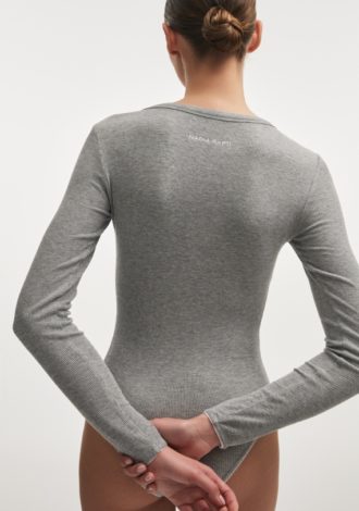 ANASA BODYSUIT GREY