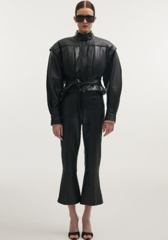 TEMPEST LEATHER JACKET BLACK
