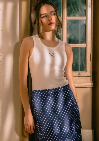 AFTER POLKA DOT SKIRT