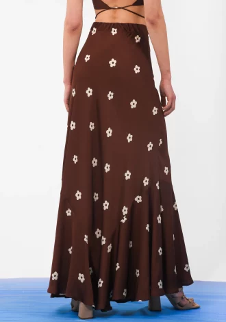 DAISY SKIRT BROWN