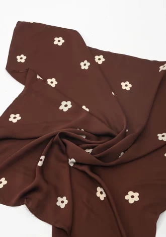 DAISY SCARF BROWN