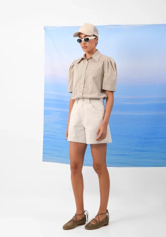 MOMENT SHORTS BEIGE