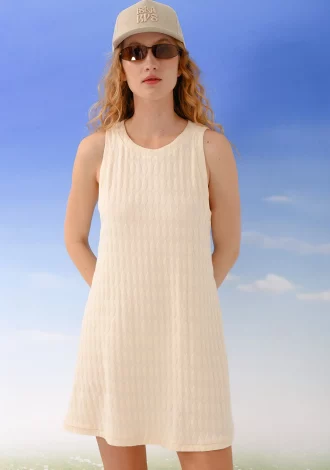 SANDY MINI DRESS VANILLA