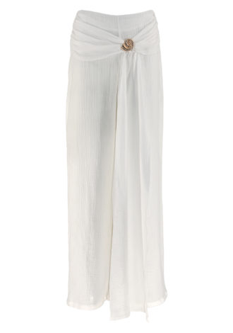 CORAL PANTS WHITE