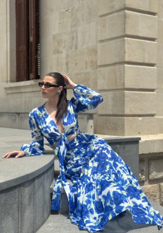 ROSE BLOUSE BLUE