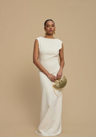 NIRIIDA DRESS ECRU