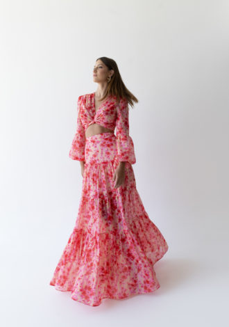 ROSE SKIRT PINK