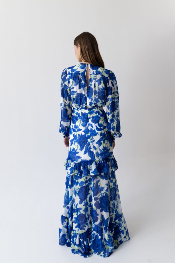 DAHRA MAXI DRESS BLUE - Image 3