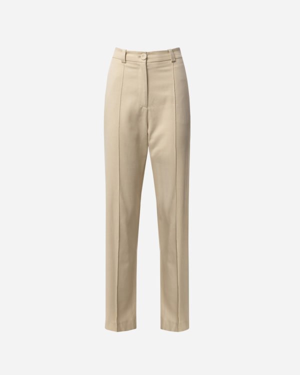 BEIGE TAILORED PANTS - Image 2