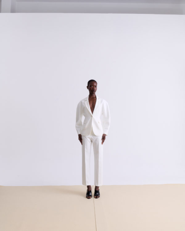 WHITE TAILORED BLAZER - Image 2