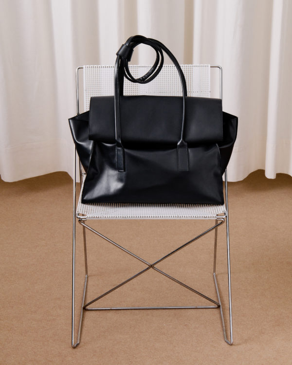 FOLDOVER BAG BLACK - Image 2