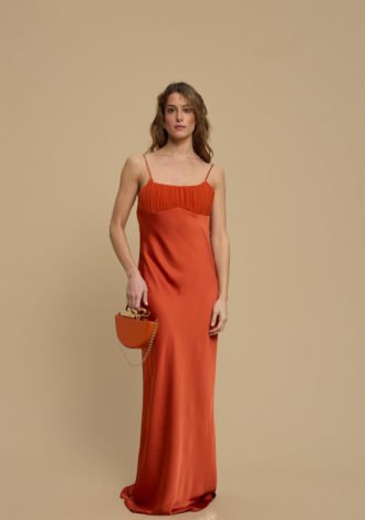 AURA DRESS ORANGE