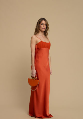 AURA DRESS ORANGE