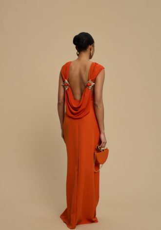 NIRIIDA DRESS ORANGE