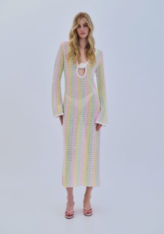 COMBOS 0004 DRESS MAXI RING TRICOLOR
