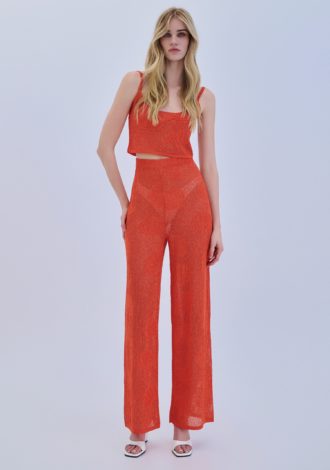 COMBOS 0027 PANTS LUREX SHELL