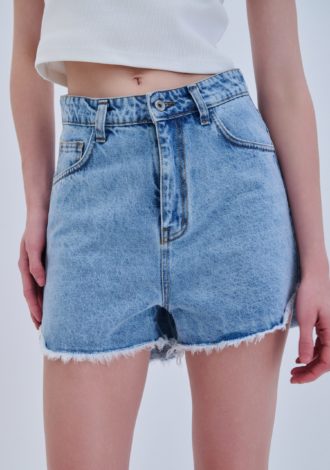 COMBOS 0052 DENIM SHORTS BLUE