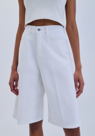 COMBOS 0050 DENIM BERMUDA WHITE
