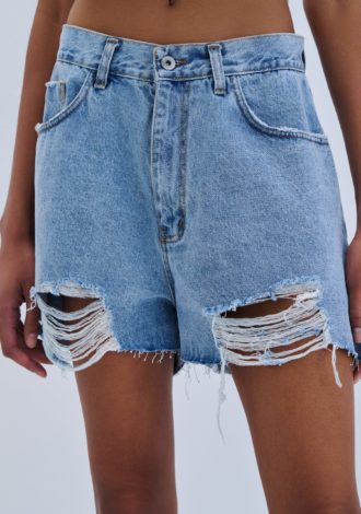 COMBOS 0053 DENIM SHORTS RIPPED