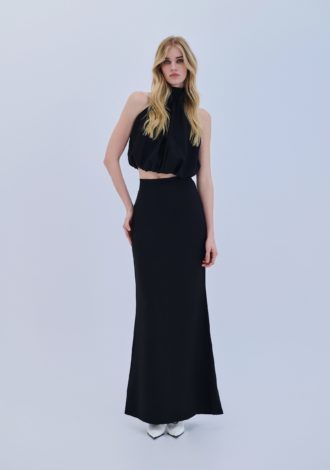 COMBOS 0088 SKIRT MAXI BLACK