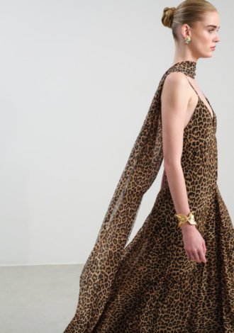 REGINA LEOPARD PRINT DRESS