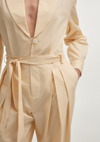 PURE JUMPSUIT BUTTER YELLOW