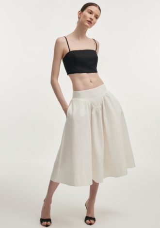 LETICIA CAPE TOP BLACK