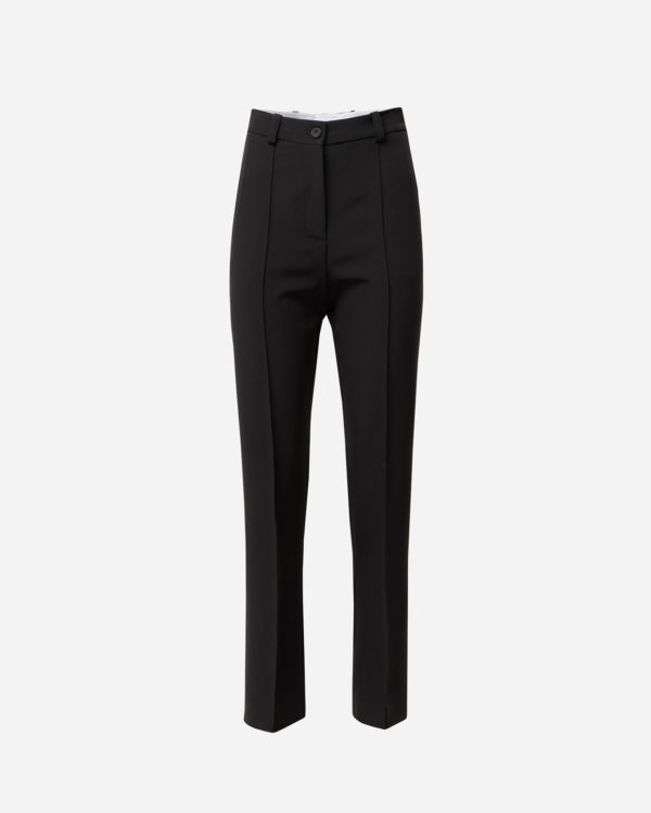 BLACK TAILORED PANTS