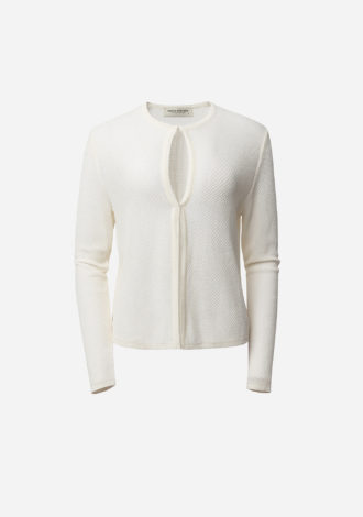 CREAM KNIT CARDIGAN