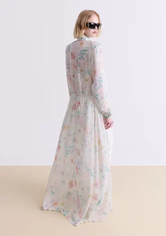 FLORAL CHEMISIER MAXI DRESS