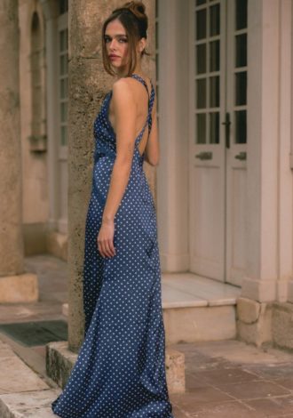 AGAIN POLKA DOT DRESS