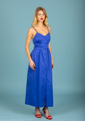 ISAVELLA DRESS BLUE