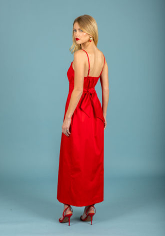 ISABELLA DRESS CORAL