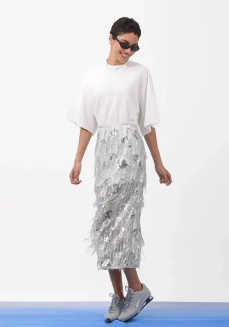 SERENE MIDI SKIRT
