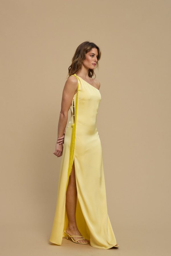 ALINE DRESS YELLOW - Image 2