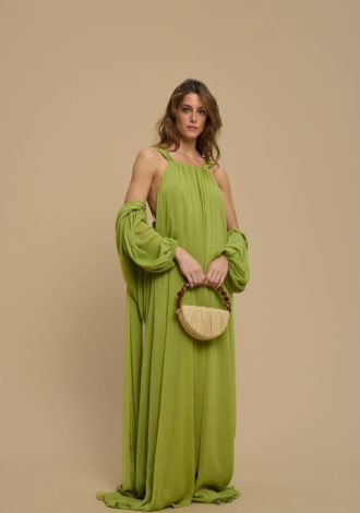 IRINA DRESS GREEN