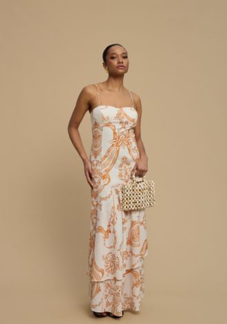 CALM DRESS LIGHT ORANGE