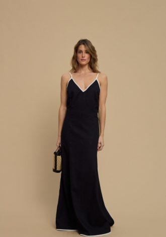 CYCLADES DRESS BLACK