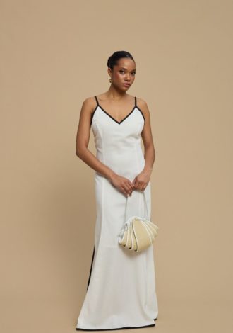 CYCLADES DRESS WHITE