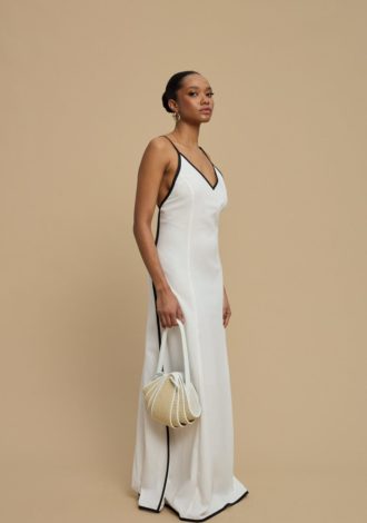 CYCLADES DRESS WHITE