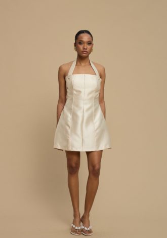 ALMA DRESS ECRU