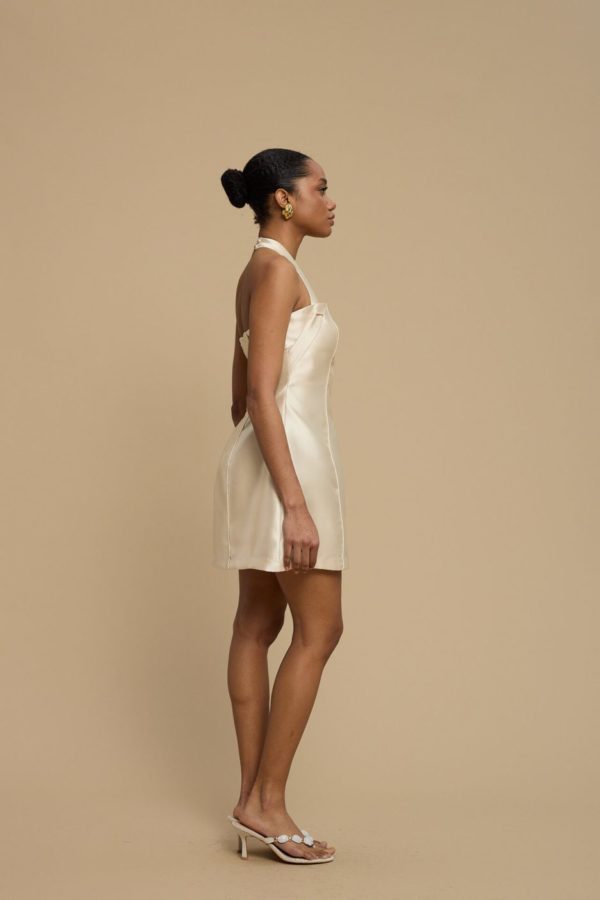 ALMA DRESS ECRU - Image 2