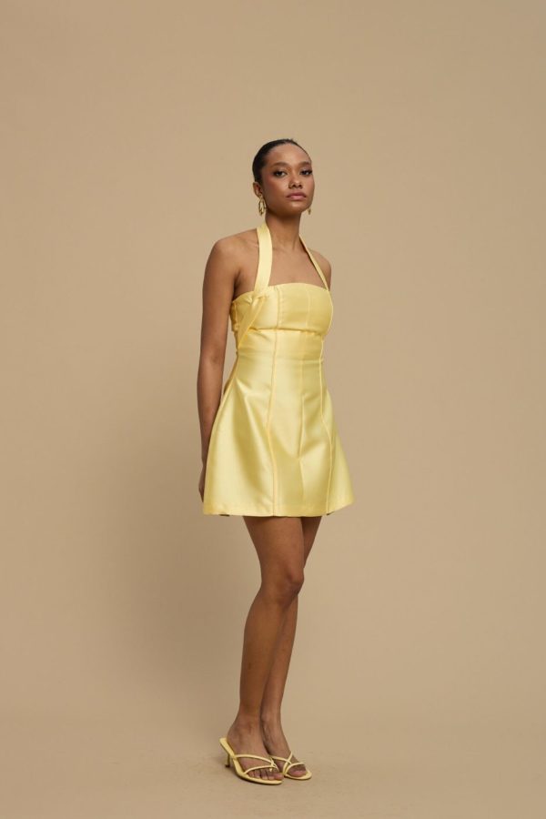 ALMA DRESS YELLOW - Image 2